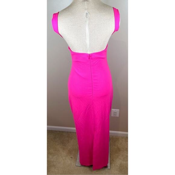 Solace London Joni Magenta Pink Maxi Dress Size 0 - Picture 7 of 11